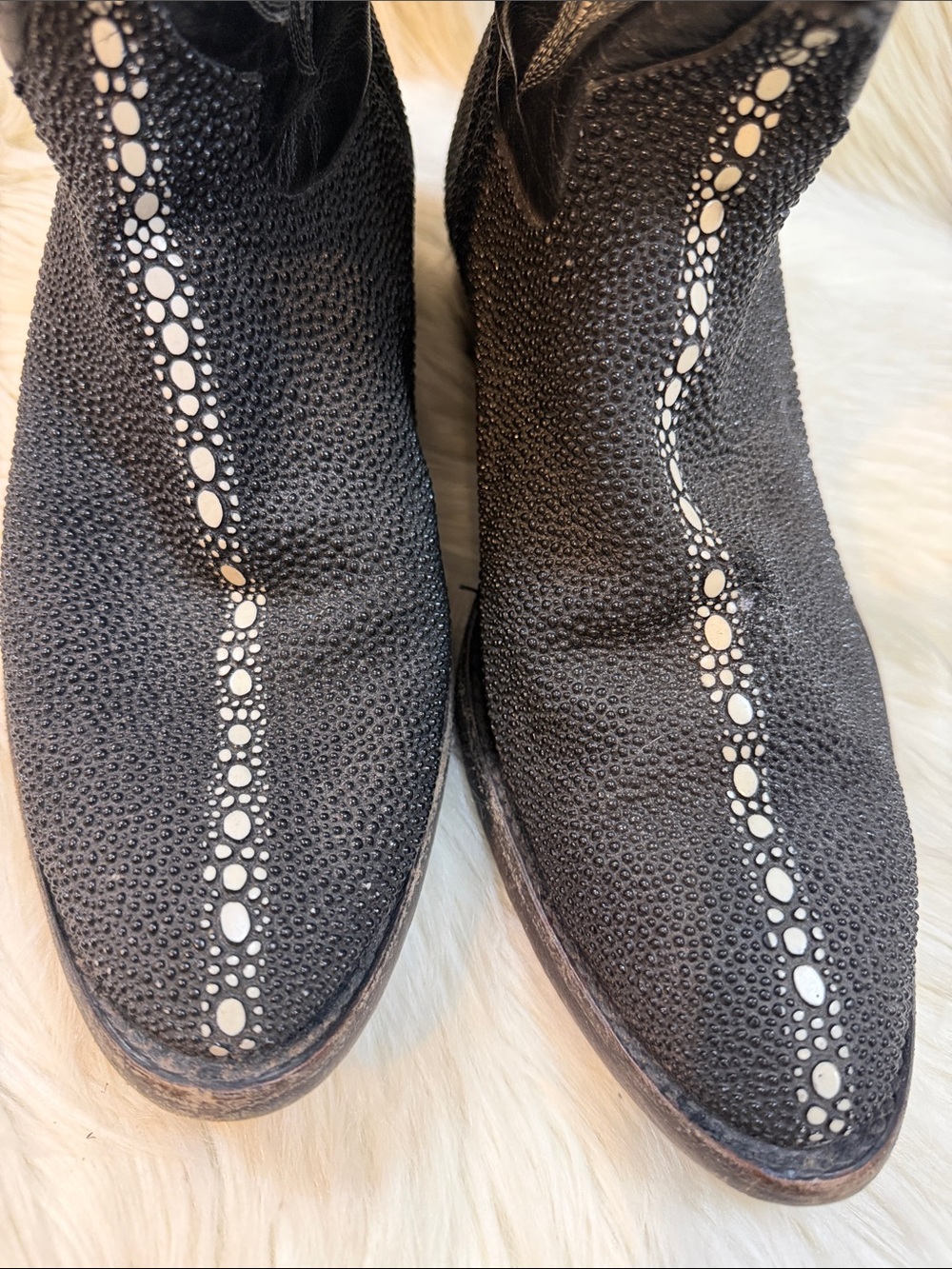 El General Black Sting Ray Western Cowboy Boots -Men’s Size 11 - Picture 5 of 13